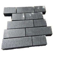 G654 black cobblestone granite pavers for sale